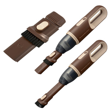 充電式ハンディークリーナー(フィルター式/集塵容量45mL/ブラウン)_08-3288_SOJ-HC01R_OHM(オーム電機)