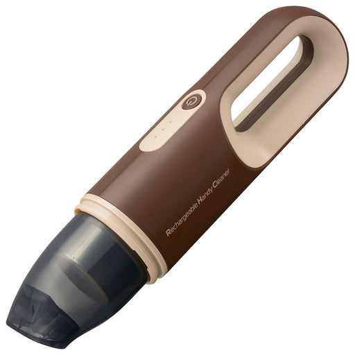 充電式ハンディークリーナー(フィルター式/集塵容量45mL/ブラウン)_08-3288_SOJ-HC01R_OHM(オーム電機)
