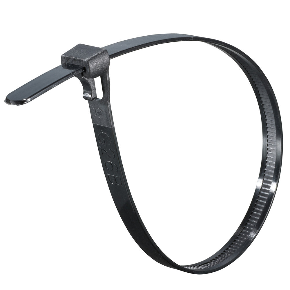 リピートタイ(300mm/黒/30本入)_09-1260_RPT-300W30BK_OHM(オーム電機)