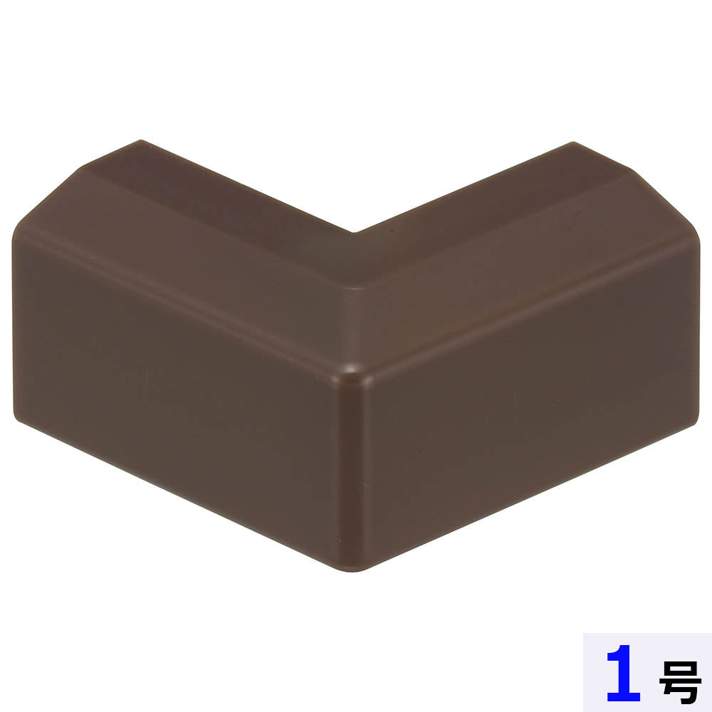 モール用出隅(1号/チョコ/2個入)_09-2665_DZ-AMD1-CH/2P_OHM(オーム電機)