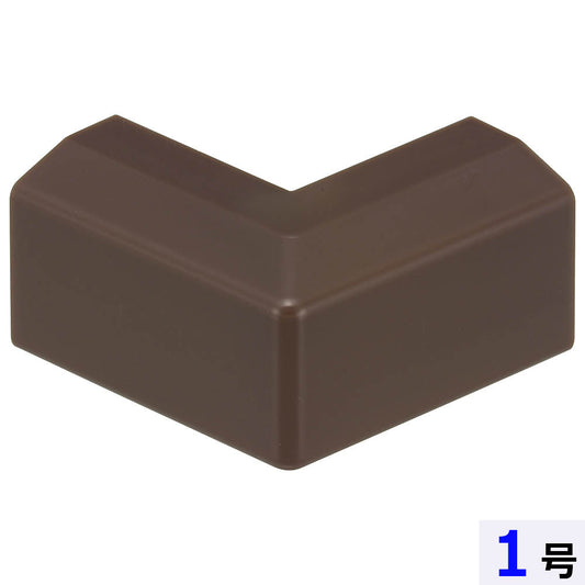 モール用出隅(1号/チョコ/2個入)_09-2665_DZ-AMD1-CH/2P_OHM(オーム電機)