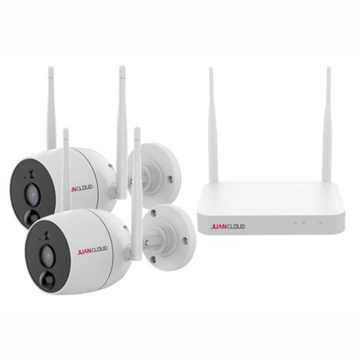 Wi-Fiネットワークカメラ10局専用レコーダー+屋外IPカメラ(2台)セット JA-K6510-PO1031-W (D)_水鏡 JUAN CLOUD