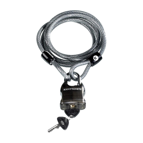 210412 クリプトケーブル&パッドロック:8.0mm×180cm_KRYPTONITE(クリプトナイト)