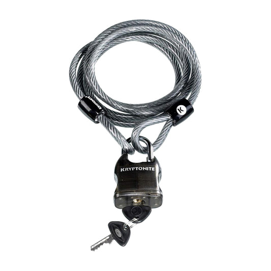 210412 クリプトケーブル&パッドロック:8.0mm×180cm_KRYPTONITE(クリプトナイト)