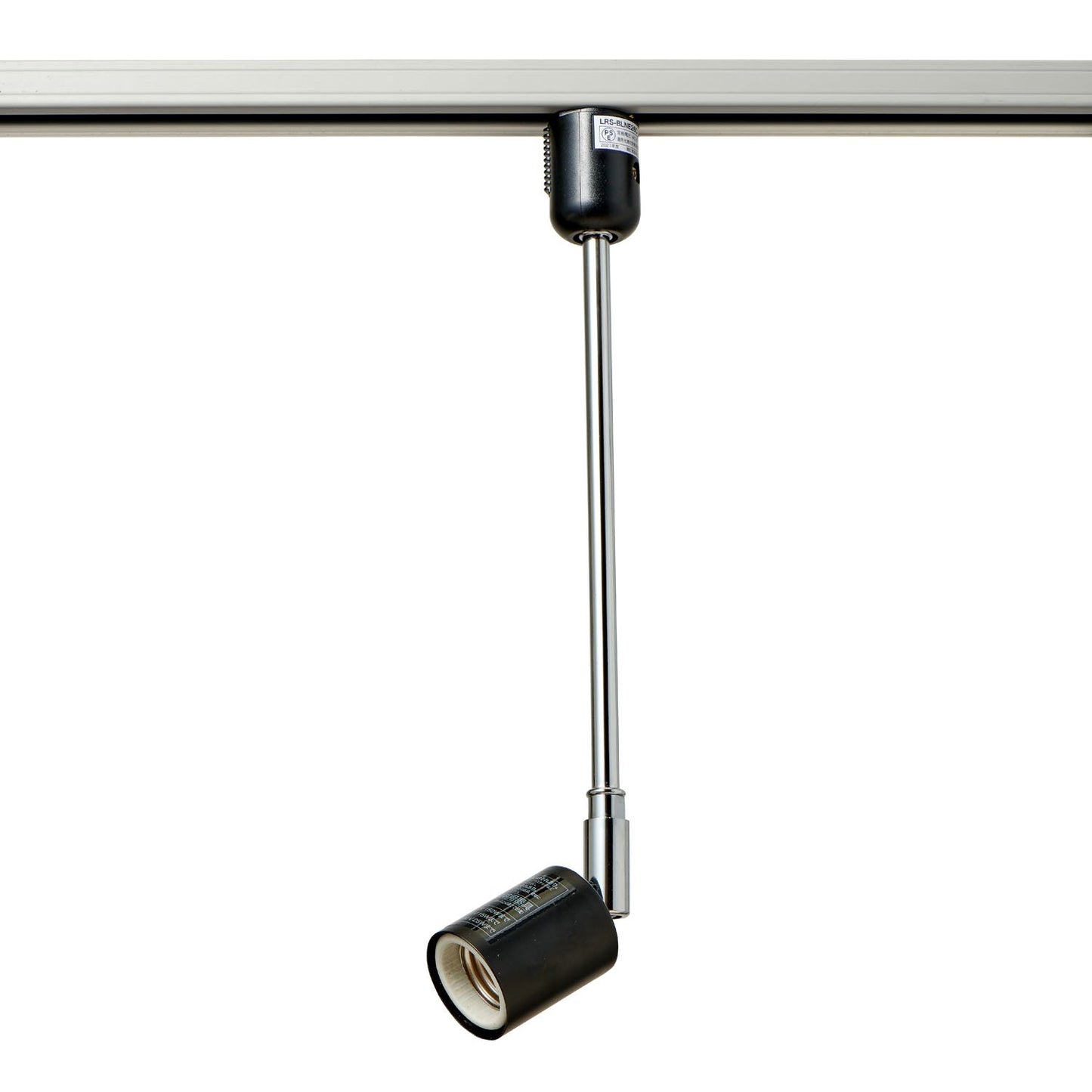 ライティングバー用スポットライト E26 電球なし ロングネック ブラック_LRS-BLNE26C(BK)_ELPA(エルパ・朝日電器)