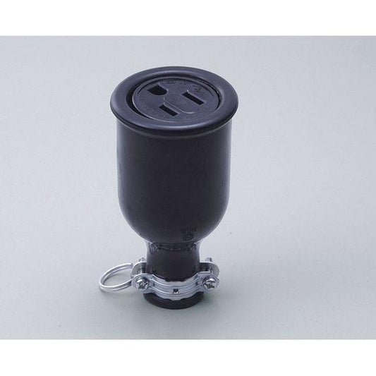 防水ゴムボディ接地2P15A_AG-121BH_1031500_ELPA(エルパ・朝日電器)