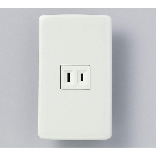 エレガントシングルコンセント_B-1950H_1658000_ELPA(エルパ・朝日電器)