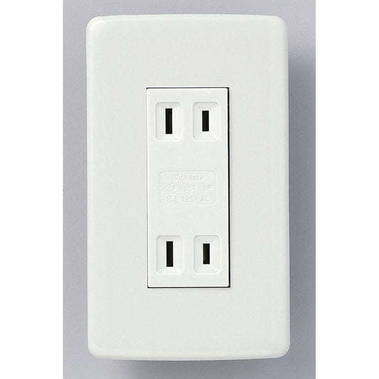 エレガントダブルコンセント_B-1951H_1951000_ELPA(エルパ・朝日電器)