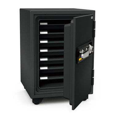 BSD-7A EIKO エーコー STANDARD(スタンダード)家庭用耐火金庫 ダイヤルタイプ+警報装置 アラーム付 1時間耐火 103kg 51L