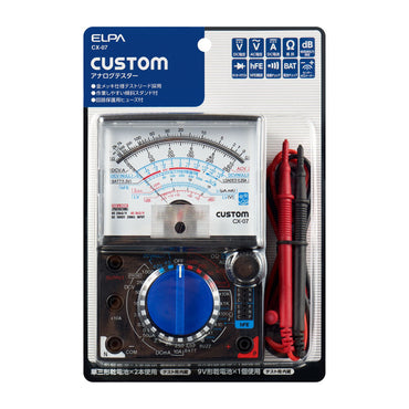 アナログテスター_CX-07_ELPA(エルパ・朝日電器)