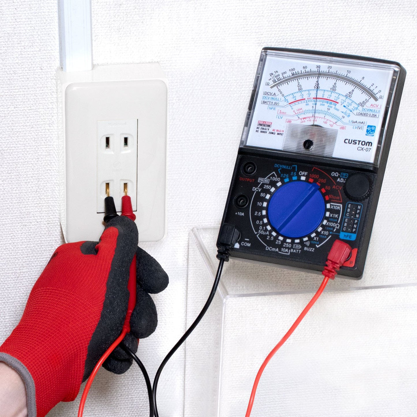 アナログテスター_CX-07_ELPA(エルパ・朝日電器)