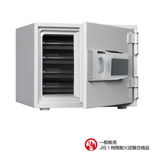 DH34-4 ダイヤセーフ 家庭用金庫 プッシュ式キーレスタイプ 1時間耐火 1時間耐火 38kg 19L A4収納