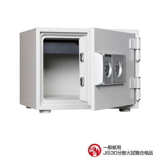 DW30-1 ダイヤセーフ 家庭用金庫 2キータイプ(シリンダー(鍵)式) 30分耐火 30分耐火 29kg 17L A4サイズ用紙収納