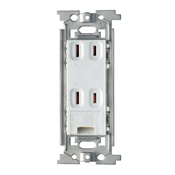 アース付きダブルコンセント_EW-1112HN_1712800_ELPA(エルパ・朝日電器)