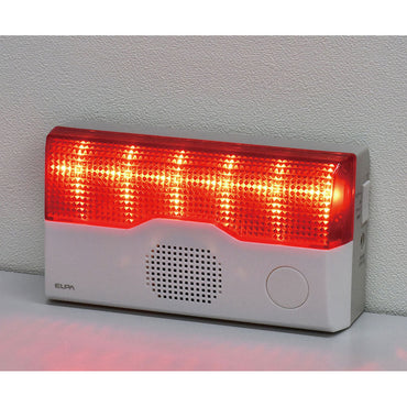 ワイヤレスチャイム フラッシュ受信器(増設用)_EWS-P40_ELPA(エルパ・朝日電器)