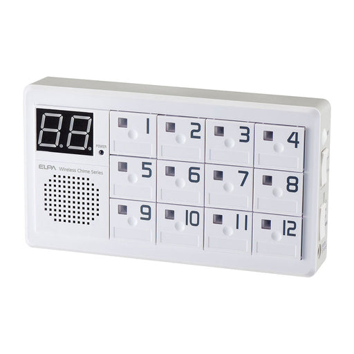 ワイヤレスチャイム 12Ch受信器_EWS-P70_ELPA(エルパ・朝日電器)