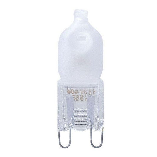 G-JD04H ピン口金ハロゲンJDタイプ G9 40W フロスト G-JD04H ELPA(エルパ・朝日電器)