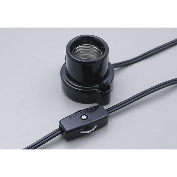 コード付ソケット_KP-M2615H-BK_1123200_ELPA(エルパ・朝日電器)