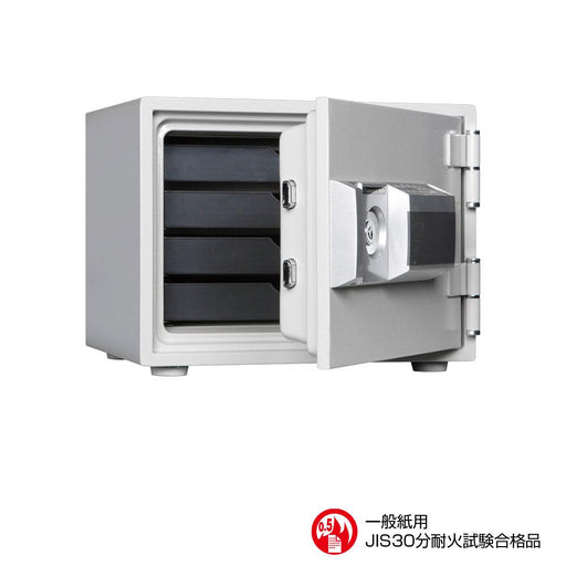 MEK30-4 ダイヤセーフ 家庭用耐火金庫 プッシュ(テンキー)タイプ 30分耐火 30分耐火 29kg 17L A4収納