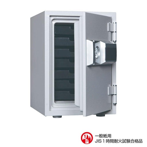 MEK50-7_家庭用耐火金庫 プッシュタイプ 25L 53kg_【1F軒先渡し・送料無料(※一部地域対象外)】【代引不可】【メーカー直送】_ダイヤセーフ