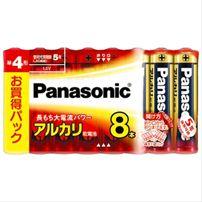(P)LR03XJ/8SW_アルカリ乾電池 単4形 8本入Panasonic(パナソニック)