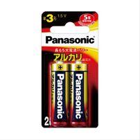 (P)LR6XJ/2B_アルカリ乾電池 単3形2本パックPanasonic(パナソニック)
