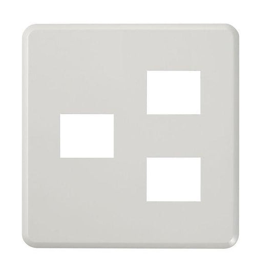 エレガントプレート3口(1+2)_PL-E12HN-W_1710400_ELPA(エルパ・朝日電器)