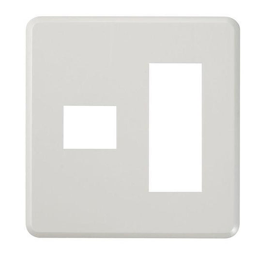 エレガントプレート4口(1+3)_PL-E13HN-W_1710500_ELPA(エルパ・朝日電器)