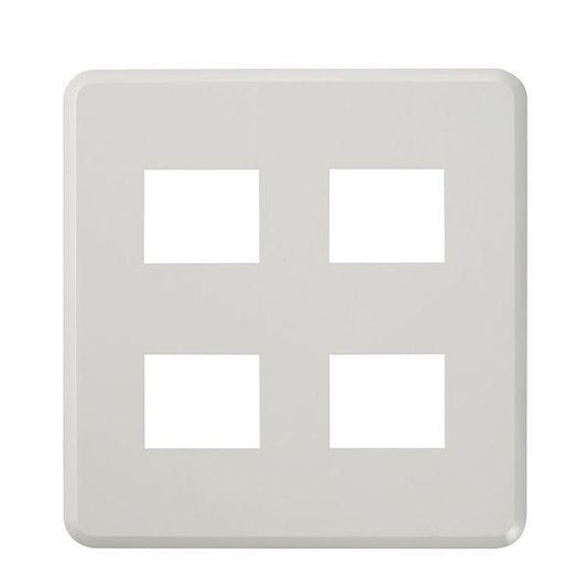 エレガントプレート4口(2+2)_PL-E22HN-W_1710600_ELPA(エルパ・朝日電器)