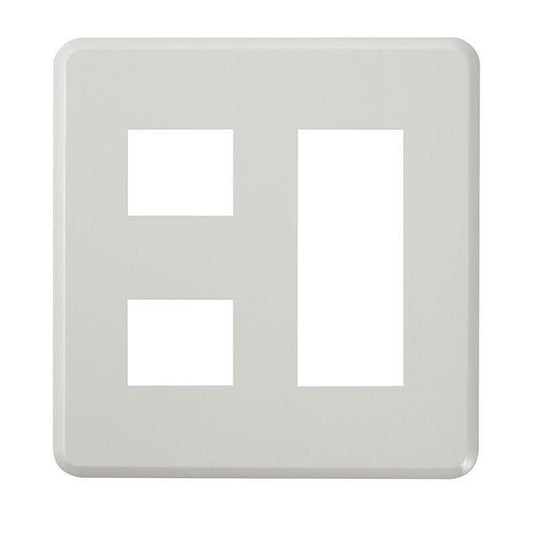 エレガントプレート5口(2+3)_PL-E23HN-W_1710700_ELPA(エルパ・朝日電器)