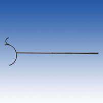 SAS-547_刺股 (さすまた) U字型金具(足払い付) 2段伸縮【送料込み】_TAKEX(竹中エンジニアリング)