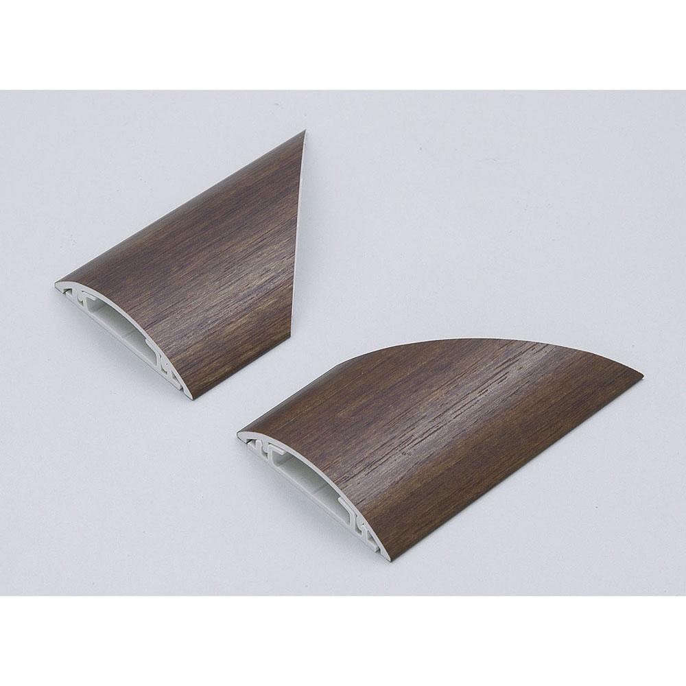 木目UDモールマガリ1号_UDM-1H-DW_1455700_ELPA(エルパ・朝日電器)