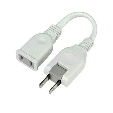 ちょっとコード 0.1m ホワイト W-1501B(W)_ELPA(エルパ・朝日電器)