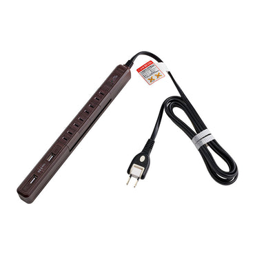 4P2mスリム回転USBタップ_WBS-SL402USB-WD_ELPA(エルパ・朝日電器)