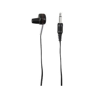 ELP突起型モノラルイヤホンブラック5m_TR105BK_YAZAWA(ヤザワコーポレーション)