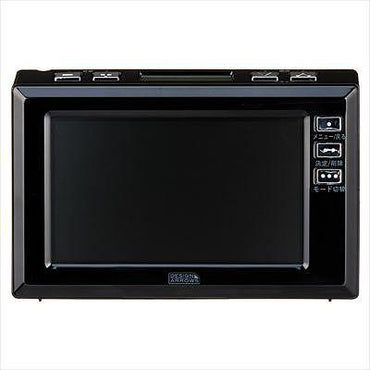 4.3インチディスプレイ ワンセグラジオ(ブラック)_TV03BK_YAZAWA(ヤザワコーポレーション)