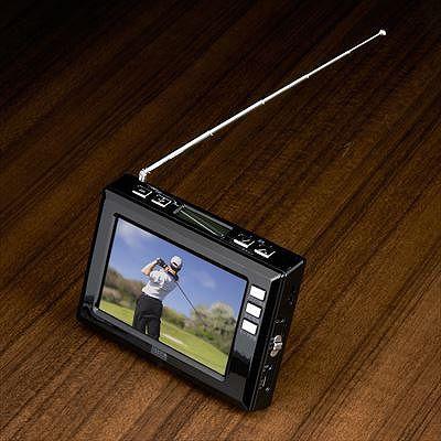 4.3インチディスプレイ ワンセグラジオ(ブラック)_TV03BK_YAZAWA(ヤザワコーポレーション)