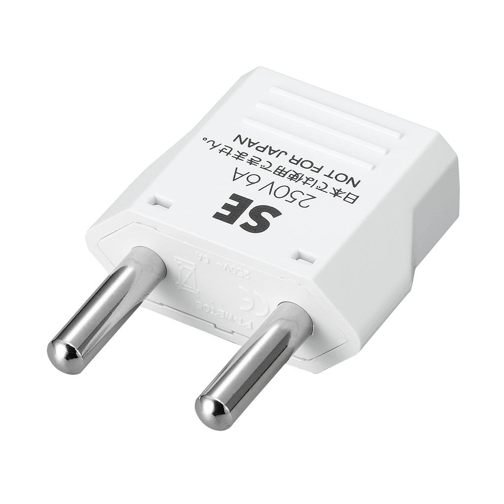 海外用電源プラグSEタイプ_KP6_YAZAWA(ヤザワコーポレーション)