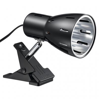 E26電球なしクリップライトブラック_CLX60X02BK_YAZAWA(ヤザワコーポレーション)