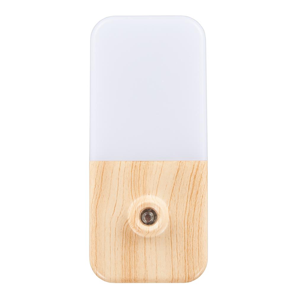 明暗LEDセンサーライト ナチュラルウッド_NASN23NW_YAZAWA(ヤザワコーポレーション)