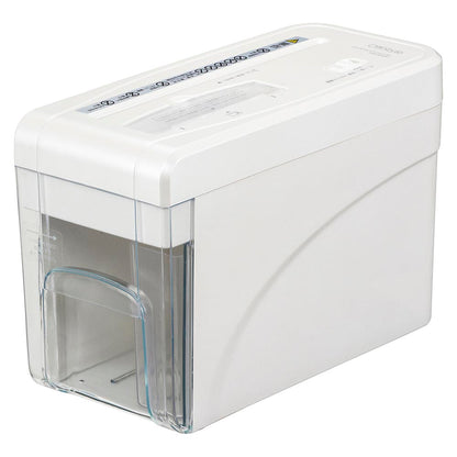 卓上クロスカットシュレッダー（容量3.2リットル/A4対応/62dB/ホワイト）_00-6177_SHR-SD05C_OHM（オーム電機）