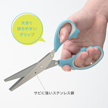 ハサミシュレッダー（5枚刃/くし付きキャップ）_00-7016_HS-001_OHM（オーム電機）