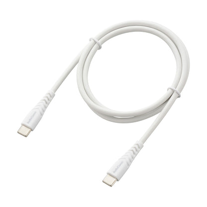 USBケーブル（Type-C to C/高耐久/USB PD対応/1m/ホワイト）_01-7265_SMT-LCC10N_OHM（オーム電機）