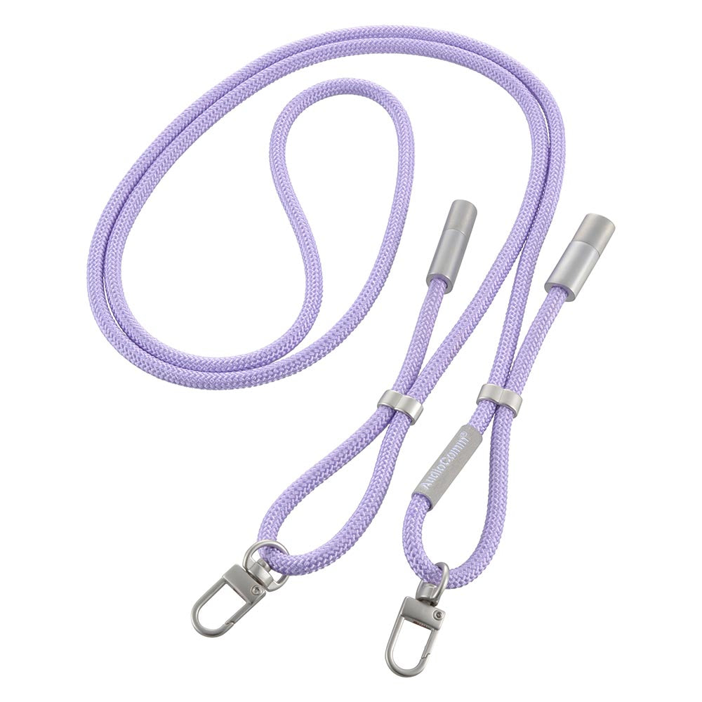 チャージングストラップケーブル（編み込み/USB-C to USB-C/1.5m/パープル）_01-7275_SMT-LSCL15N-V_OHM（オーム電機）