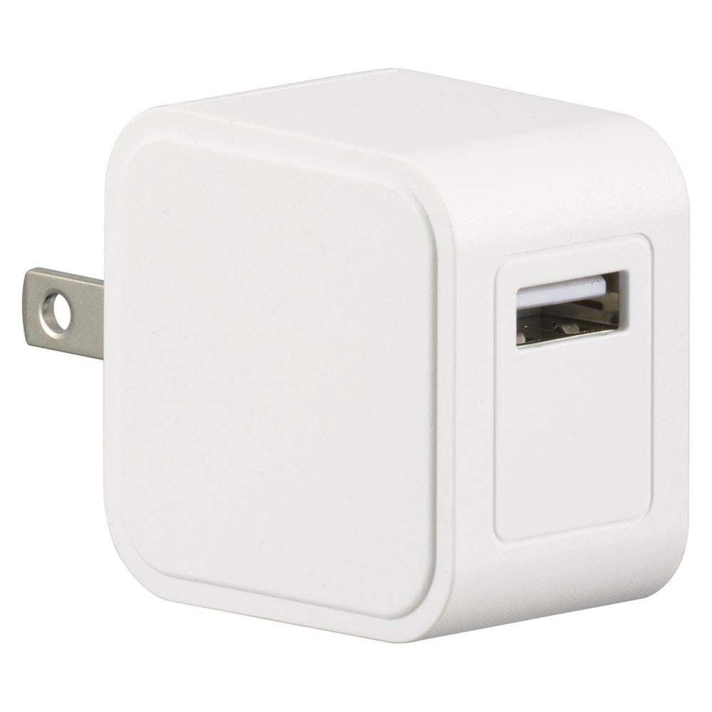 AC充電器（USB-A/最大出力5W/1A対応/ホワイト）_01-7362_MAV-A5WA-W_OHM（オーム電機）