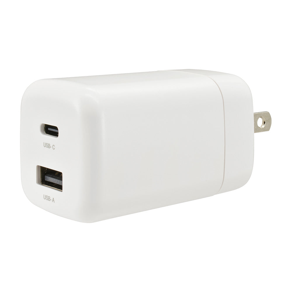 AC充電器（USB-C PD対応/USB-A QC3.0対応/最大67W/GaN採用/ホワイト）_01-7369_MAV-AP67WCA-W_OHM（オーム電機）