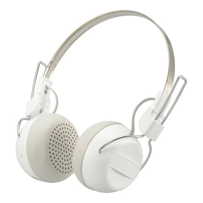 ワイヤレスヘッドホン（Bluetooth/USB充電/口径40mmダイナミック・密閉型/ホワイト）_03-1667_HP-W125N-W_OHM（オーム電機）