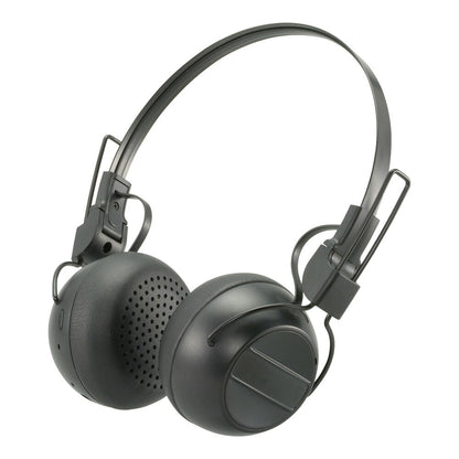 ワイヤレスヘッドホン（Bluetooth/USB充電/口径40mmダイナミック・密閉型/ブラック）_03-1668_HP-W125N-K_OHM（オーム電機）