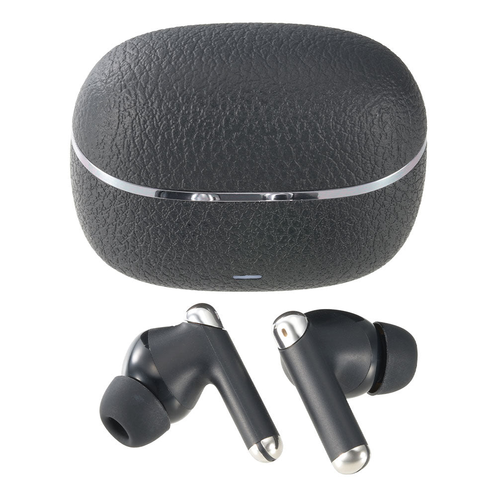 完全ワイヤレスホン（ANC/ENC通話対応/Bluetooth6.0/ブラック）_03-2264_HP-W530N_OHM（オーム電機）