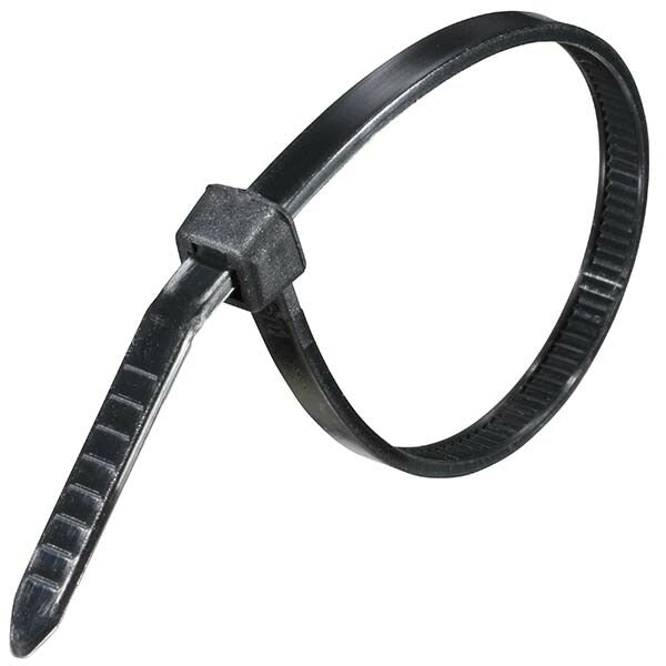 耐候性ロックタイ（150mm/黒/100本入り）_04-3137_LT-150W100BK_OHM（オーム電機）